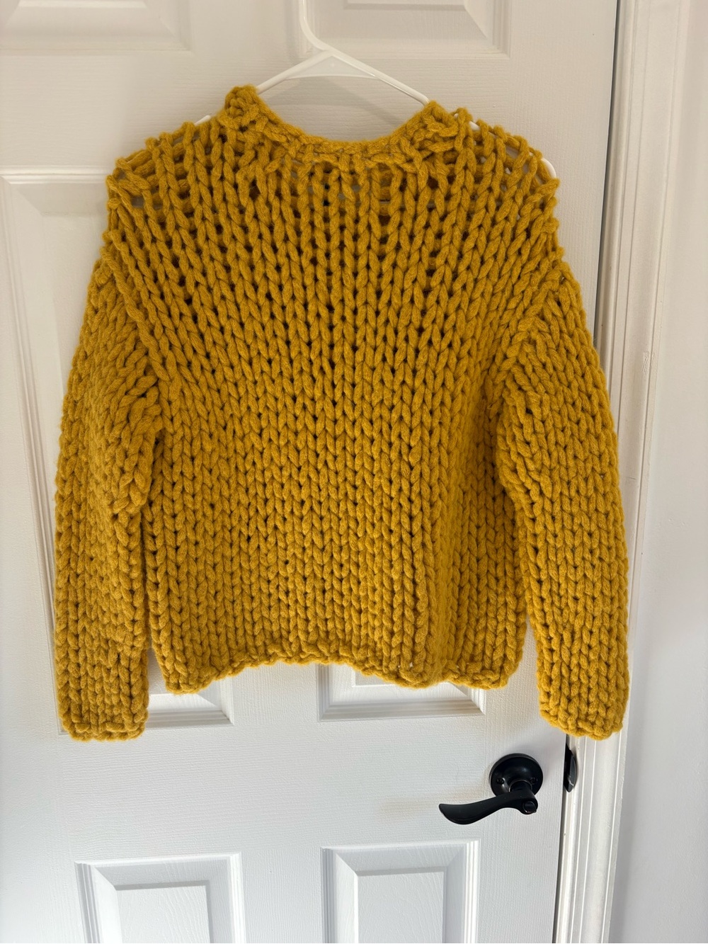 Eileen Fisher Chunky Knit Sweater in Mustard - Size XXS/XS - Picture 3 of 3